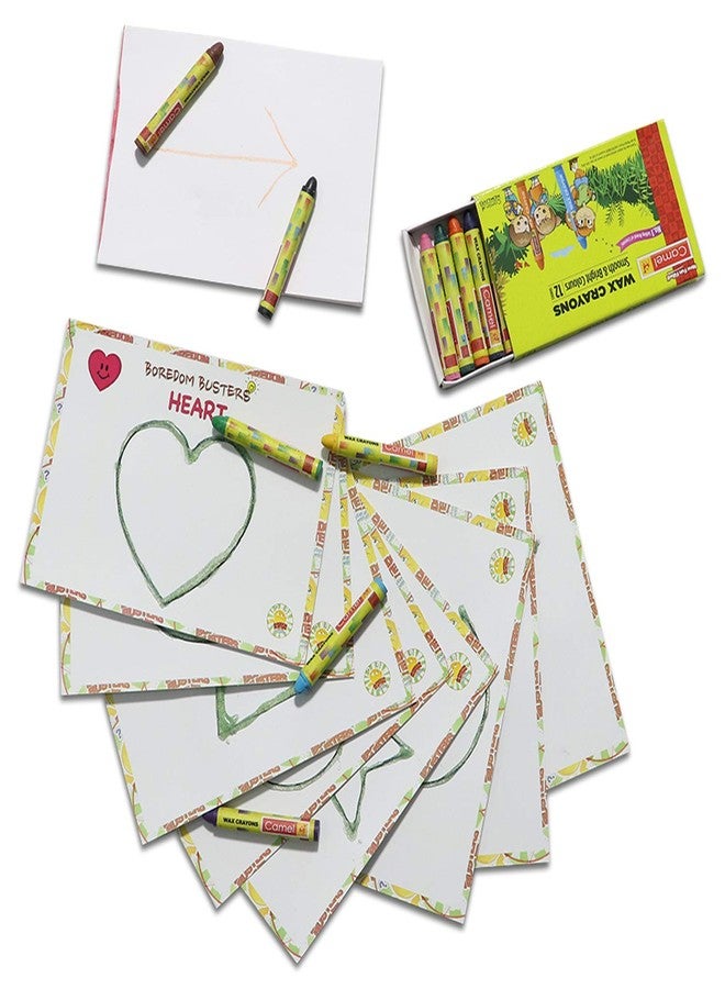Boredom Busters Busy Bags | Educational DIY Toys for Kids | Crayon Rubbing for Age 2.5 Years Above - Image 3
